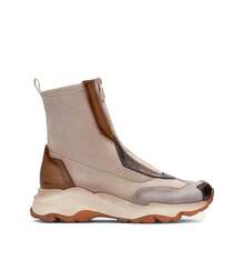 Women Ankle Boots & Booties - Brown - View 1