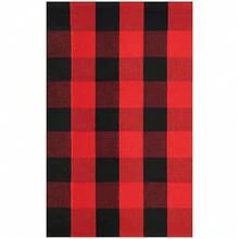 IOHOUZE Christmas Buffalo Plaid Rug 2x3 Ft Outdoor Indoor Doormat Red Black Checker Washable Area Rug Woven Cotton Checkered Front Porch Mat Christmas Decor For Front Door Entryway Home Entrance,One-Size,RedandBlack2x3Rectangular - Persegi Panjang Merah dan Hitam 2x3 - View 9