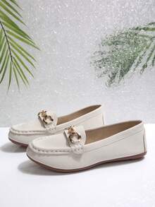 2025年流行女式莫卡辛平底鞋、套脚乐福鞋、休闲鞋、流苏装饰、百搭软底便鞋、优雅时尚、宽敞轻便、耐穿疲劳的乐福鞋 - 白色 - 查看 7