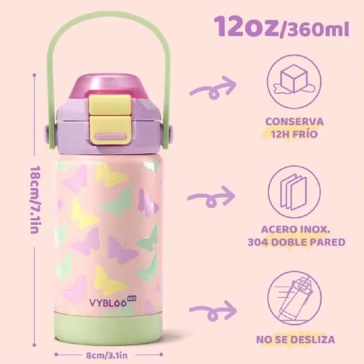 Insulated Water Bottles For Outdoor - Coffee Brown - View 5