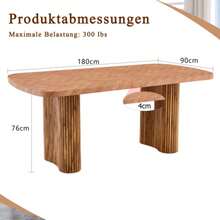 Dining Tables - Natural Wood - View 3