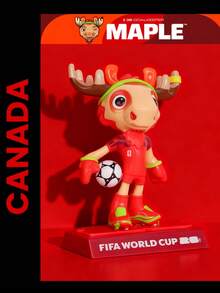 2026FIFA WorldCup Mascots, Figurines, Dolls, Collectible Toys, Statues - Official Licensed Genuine Product CLUTCH/MAPLE/ZAYU - WC2026 - Hộp quà tặng - Xem 2
