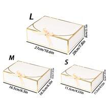 Hộp quà tặng có nắp đậy (6/12 chiếc), kích thước 10x8x3.5 inch, kèm ruy băng, thích hợp làm quà tặng cầu hôn cho phù dâu, hộp quà bằng giấy Kraft cho đám cưới, đóng gói, quà tặng, sinh nhật, bánh cupcake, đồ thủ công, quà Giáng sinh, tiệc độc thân, tiệc cưới, trang trí tiệc sinh nhật, quà cầu hôn cho phù dâu, trang trí đám cưới, quà tặng tiệc cưới và các dịp khác. Túi đựng quà tặng - trắng - Xem 8