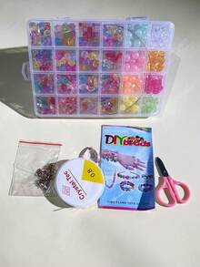 1 Box Handmade Beaded Toys, Wholesale Girls DIY Bracelet Educational Craft Jewelry Materials For Necklace & Bracelet