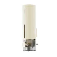 Luxury Soap Dispenser, Wall-Mounted Sensor Soap Dispenser, Bathroom Handwash Foaming Soap Dispenser, Storage Rack, Pump Soap Dispenser - Wall-Mounted, Foam Hand Wash And Shampoo Bottle, Suitable For Bathroom Organization - Creamy Yellow - View 6