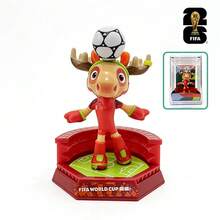 2026FIFA WorldCup Mascots, Figurines, Dolls, Collectible Toys, Statues - Official Licensed Genuine Product CLUTCH/MAPLE/ZAYU - WC2026 - MAPLE(CA) - 查看 7