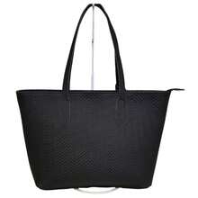 Large Women's Shoulder Bag Praeme Ideal For Everyday Use - Black - View 2