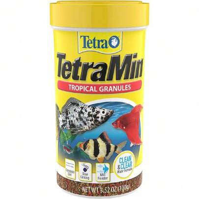 min Alimento Tropical Gránulado para Peces con 100 Gramos,36979549
