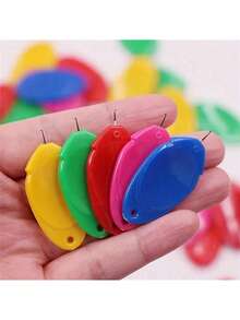 5-20 pezzi/confezione Infilatore per macchina da cucire e cucito a mano - Set di attrezzi colorati e facili da usare, adatto per anziani - Multicolore - Visualizzare 7