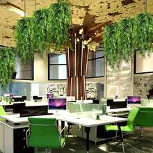 1/2/4pcs Artificial Eucalyptus Plants, Fake Hanging Fern, UV-Resistant Plastic Material, Suitable For Indoor/Outdoor Decor, Home Room Wall Decor, Wedding Patio Porch Decor, Valentine's/Birthday/Graduation Gift, Garden Decor, Outdoor Plants, Gardening, Fake Flowers