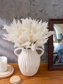 3pcs Astilbe Artificial Flower Bush Filler Flowers Artificial Greenery Stems Faux Plants & Fake Flowers For Wedding DIY Bouquets Boho Floral Arrangement Table Centerpieces Home Decor - White - View 7