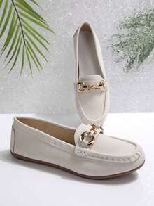 2025年流行女式莫卡辛平底鞋、套脚乐福鞋、休闲鞋、流苏装饰、百搭软底便鞋、优雅时尚、宽敞轻便、耐穿疲劳的乐福鞋 - 白色 - 查看 6