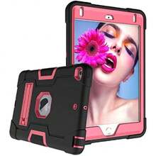 Funda para iPad Mini 4 para iPad Mini 5 Funda para iPad Mini Retina de 7,9 pulgadas, Funda protectora resistente a prueba de golpes, delgada y resistente con soporte incorporado para iPad Mini 4/5- negro rosa rojo,36999911 - Naranja - Ver 6