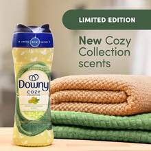 Downy Cozy Collection In-Wash Laundry Scent Booster Beads, Pistachio Cream Scent, 7.8 Oz, Limited Edition Laundry Beads, Holiday Laundry Upgrade, New Year Fresh Home Scent - Màu xanh Ô liu - Xem 2