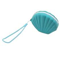 New Shell Shaped Coin Purse Lipstick Case Card Holder Bluetooth Earphone Storage Bag Handheld Soft Silicone Card Key Coin Pouch Multi-Functional Waterproof Silicone Storage Bag Holiday Gift For Women Money Wallet Mini Wallet Purse Wallet Small Wallet Wristlet Wallet Coin Wallet - Multicolor - View 12