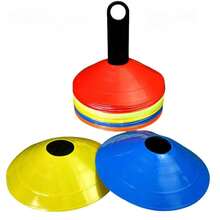 Cọc tiêu giao thông, cọc tiêu hình tam giác, cọc tiêu hình nón kem, cọc tiêu rào chắn đường, cọc tiêu đế tròn, cọc tiêu dùng cho huấn luyện bóng rổ/bóng đá. - Nhiều màu - Xem 6