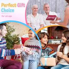 1/4个可爱生日蛋糕造型按压式泡泡减压玩具，硅胶材质，可按压泡泡，具有感官减压功能，适合自闭症儿童、女孩和成人使用，有助于缓解焦虑和压力。 - 彩色 - 查看 10