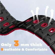 Bandletic - Silicone Magnetic Bands Compatible With ,37006848 - Chocolate Brown - View 5