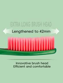 超长10000根刷毛成人软毛牙刷，深度清洁高品质牙刷 - 彩色 - 查看 4