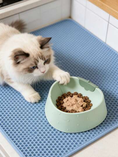 1pc Strawberry Pet Dog Bowl, Non-Slip & Durable Pet Food & Water Bowl For Small Dogs & Cats