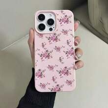 1pc White Matte Minimalist Ls Protection Full Scre Delicate Floral Pattern Phone Case, Suitable For 16 Pro Max, 17/16/15/14 Plus/13/12/11, Series.Holiday Phone Accessories.Exquisite Case Holiday Special Offer Suitable For Gifting To Lovers 16 Promax Case 1 Hot Selling Item Festival Gift New Year Special Offer 17 Pro Max It Is The Best Gift Choice For Friends Or Family.Great For Holiday Parties Ldeal Holiday Present 14 Case 13 Case 17 Pro Case - Nhiều màu 7 - Xem 2