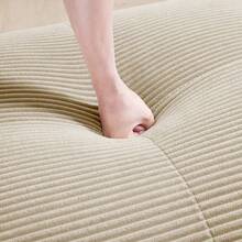 Sofas & Couches - Beige + Corduroy + 4 Seat - View 9