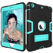 Funda para iPad Mini, Funda para iPad Mini 2, Funda para iPad Mini 3, Funda para iPad Mini Retina, Carcasa Case Estuche Funda protectora delgada resistente a prueba de golpes con soporte incorporado para iPad Mini 1/2 / 3-verde menta negro,36999916 - verde menta - Ver 6