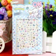 1 Set/1 Sheet Nail Stickers Cartoon Japanese Anime Cartoon Character Relief Nail Stickers Waterproof Nail Stickers, Cute And Beautiful, A Gift For Friends, Creating A Sense Of Surprise, Good-Looking And Affordable, New Year's Gift, Valentine's Day Gift, Easter Gift(Stochastic Style) - Multicolor - View 13