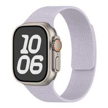 1条荔枝纹硅胶磁吸表带，兼容Apple Watch10/9/8/7/6/SE/5/4/3/2/1/Ultra2（49mm、46mm、45mm、41mm、44mm、40mm、42mm、38mm）