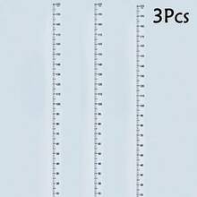 现代墙面高度测量卷尺 - 耐用PC材质，易读刻度，可书写且可重复使用，适用于房间和墙面装饰、家居装饰、装饰性测量工具、时尚设计、精确测量、现代装饰、高品质材料、DIY爱好者 - 彩色 - 查看 14