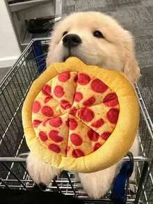 1pc Plush Dog Chew Doll, Dog Squeaky Doll, Soft Plush Pet Doll, Suitable For Small And Medium Dogs - Multicolor - View 6