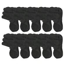 5 Pairs Women Sexy Summer Breathable Elastic Thin Leaves Transparent Lace Invisible Hollow Non-Slip Low Cut Socks - Multicolor - View 12