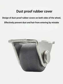 4/8/10pcs Drawer Wheels Rubber Directional PP Wheels Small Casters Kick Plate Cabinet Dedicated Wheels Micro Casters Mini Sliding Wheels