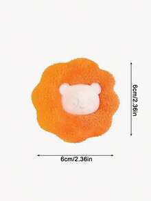 6/8 Sets Of Pet Hair Cleaning Laundry Balls, Fluffy And Soft, Non Stick To The Hands, Reusable, Durable, Effective In Collecting Fluff On Clothes, Essential For Pet Owners, Washing Drum, Cat And Dog Hair Washing Machine Fluff Remover - Multicolor - View 8