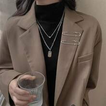 5-20pcs Large Size Garment Safety Pins, Heavy Duty Quilting Pins, Gold/Silver Decorative Pins, Suitable For Canvas, Wool Clothing Crafts And DIY Jewelry Crafts - Multicolor - View 2