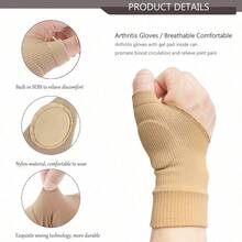 Ergonomic Wrist And Thumb Stabilizer, Adjustable Left/Right Hand Splint Provides Thumb Support - Multicolor - View 2