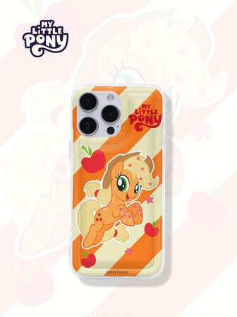 MY LITTLE PONY Officiellt tecknat flickigt, fallskyddande och halkfritt telefonskal lämpligt för Apple 17, 17 Air, 17 Pro, 17 Pro Max, Android-modeller Galaxy A-serien, Galaxy S-serien, Apple 11-serien, 12-serien, 13-serien, 14-serien, 15-serien, 15 Pro Max, 16 Pro, 16 Pro Max, X, XR, XS Max