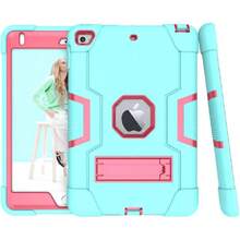 Funda para iPad Mini 4 para iPad Mini 5 Funda para iPad Mini Retina de 7,9 pulgadas, Funda protectora resistente a prueba de golpes, delgada y resistente con soporte incorporado para iPad Mini 4/5-verde menta rosa roja,36999912 - Verde militar - Ver 1