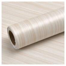 OISE ART STORE Rotolo Pellicola Adesiva Effetto Legno Chiaro 45cmx2m Cassetti Mobili Parati - - Multicolore - Visualizzare 1