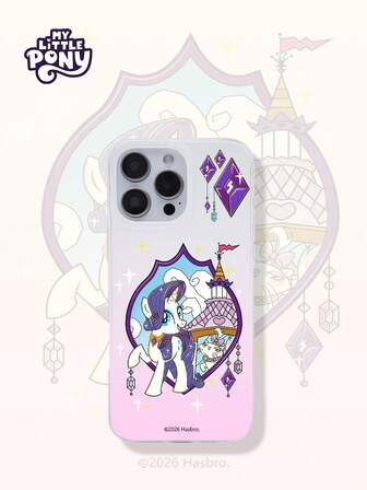 MY LITTLE PONY Funda de teléfono oficial y genuina de dibujos animados para chicas, compatible con iPhone 17, 17 Air, 17 Pro, 17 Pro Max, 11, 12, 13, 14, 15, 16 Pro, 16 Pro Max, 14 Plus, 15 Plus, 16 Plus, 15 Pro Max, 16 Pro, 16 Pro Max, XR