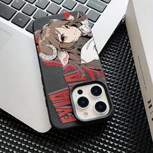 Funda para Smartphone: Diseño del popular juego 'Ayaya' compatible con 17 16e 16 15 14 13 12 11 Pro X XR XSMAX 8 Plus, funda trasera suave a prueba de golpes, regalo para parejas 17 17 - Negro - Ver 4