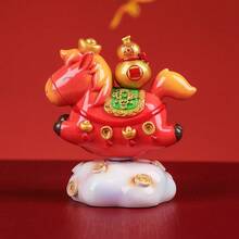2026 New Bestselling Item - Cute Cartoon "Rolling Wealth" Feng Shui Decoration Statue, Office Desk Ornament, Symbolizing Good Fortune, Chinese New Year Gift For Colleagues, Boyfriends And Girlfriends (Pipes, Machinery, Office Desk Accessories)