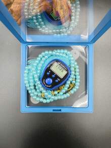 1pc Upgraded 5-Channel Glow-In-The-Dark LED Electronic Counter With Large Display, Locking Function And Manual Counting, For Artifact Counting - Multicolor Set - View 10