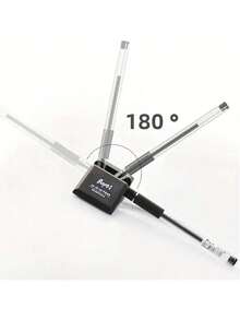 3/5pcs Desk Holder Fixed Gel Pen Counter Advertising Signature Pen Office School Stationery Table Gel Pen - Black - View 11