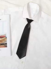 1条日式女童条纹领带，JK制服领带 - 咖啡棕 - 查看 5