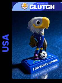 2026FIFA WorldCup Mascots, Figurines, Dolls, Collectible Toys, Statues - Official Licensed Genuine Product CLUTCH/MAPLE/ZAYU - WC2026 - Hộp quà tặng - Xem 4