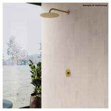 OISE ART STORE Soffione Doccia Ultra Slim Rotondo ø25cm Oro Satinato Attacco Universale ½ Bagno 87884 - - Multicolore - Visualizzare 6