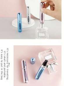Mini Refillable Perfume Portable Atomizer Bottle Refillable Perfume Spray, Refill Pump Case For Traveling And Outgoing (5ml, 4 Pack) - Nhiều màu - Xem 3