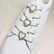 6pcs Heart-Shaped Rhinestone Shoe Clips, Shiny DIY Crystal Shoe Charms, Suitable For Boots, Sneakers, Canvas Shoes And Skate Shoes, Sturdy Clip-On Decorations, Fashion DIY Accessories, No Tools Required For Installation, Shoe Embellishment, Ideal For Accessory Collectors, Metal Clips, Shoe Decorations, Battery-Free, Shoe, Spring Summer Picks, Brides Maid Gifts, Room, Bedroom Decor, Beach, Travel, For Men, For Women, Vacation, Women's Day, Travel Essentials, Wedding Favors, Y2k, Bedroom, Car Accessories Women, Kitchen Decor,Cute Stuff - Multicolor - View 12