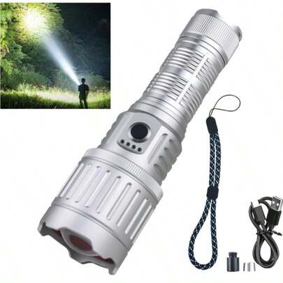 Linterna LED Portátil de Alta Potencia. LI333